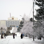 Дворец культуры зимой