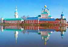 Темников. Комплекс зданий Санаксарского мужского монастыря.