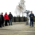 Открытие памятника Белозерскому судаку